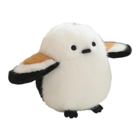 5 Inch Plush Shoulder Magnet Stuffed Animal Toy Cute Parrot/Crow/Cockatiel/Owl Birds Plushies Present for Kids Teens Adults