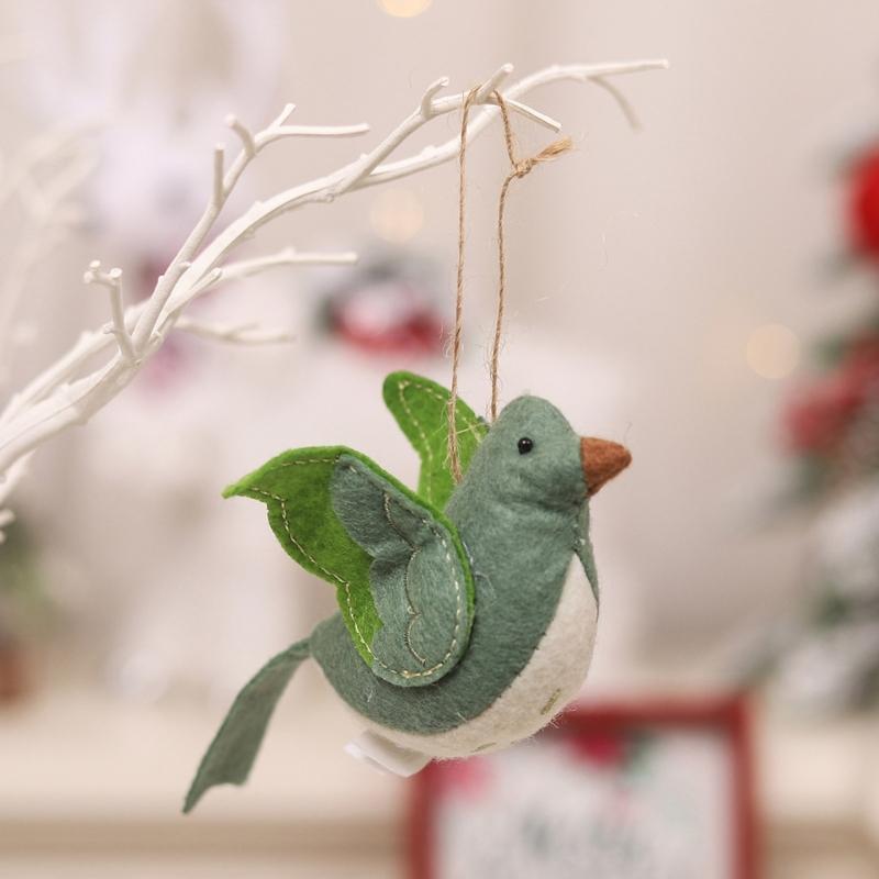 Festival Cartoon Bird Pendant Elegant Christmas Tree Ornament Perfect Decoration for Home, Offices, and Parties