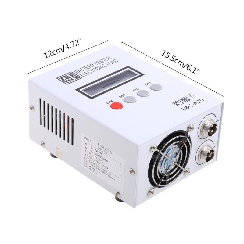 652F High-Precision Constant Current Electronic EBC-A20 85W Battery Capacity Tester