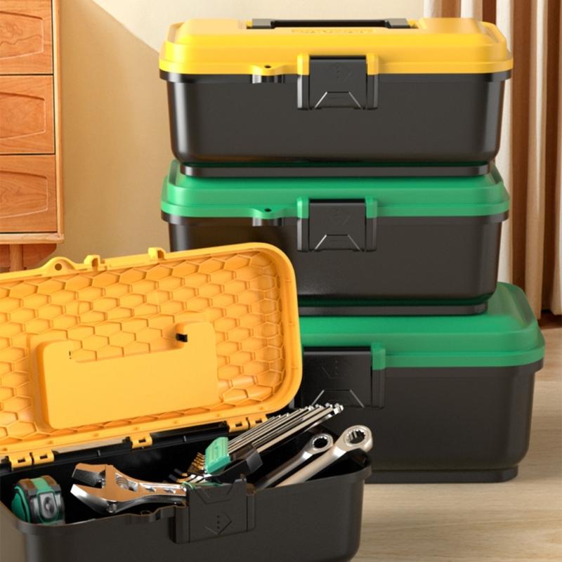 Hardware Tool Box Home Multifunctional Large Capacity Thickened Maintenance Tool Storage Carrying Case Maintenance