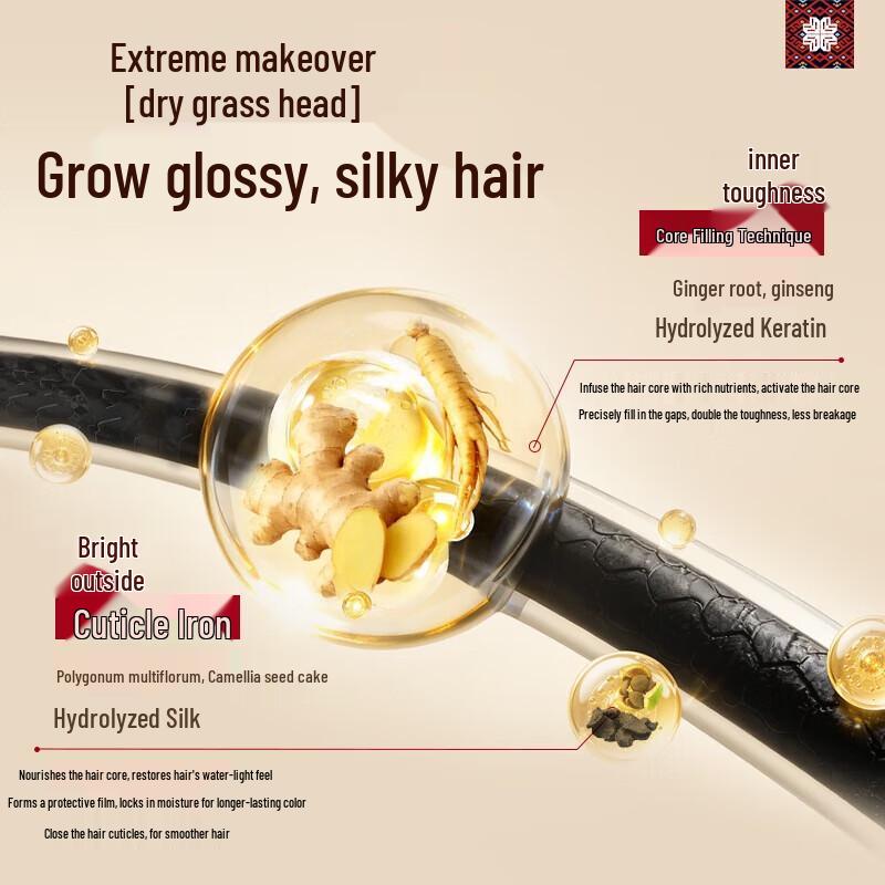 Changfa Xiaozhai Fo-ti & Rice Water Oil Control Shampoo