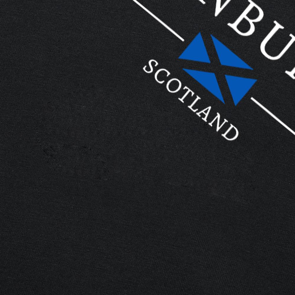 Edinburgh Scotland Tourist Souvenirs Best Friend T Shirts Men Humor Streetwear Tee Shirt Short Sleeve Unisex Loose Clothing