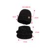 Winter Hat Scarf Set Women's Outdoor Velvet Warm Knitted Hat Ear Protection Head Wool Hat