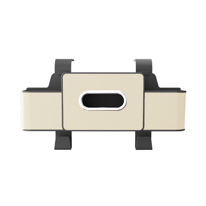 

Органайзер для заднего сиденья автомобиля, место для хранения на спинке сиденья автомобиля с коробкой для салфеток, 2 подстаканника, крючки для подголовников, необходимые в автомобиле принадлежности для многофункционального автомобиля