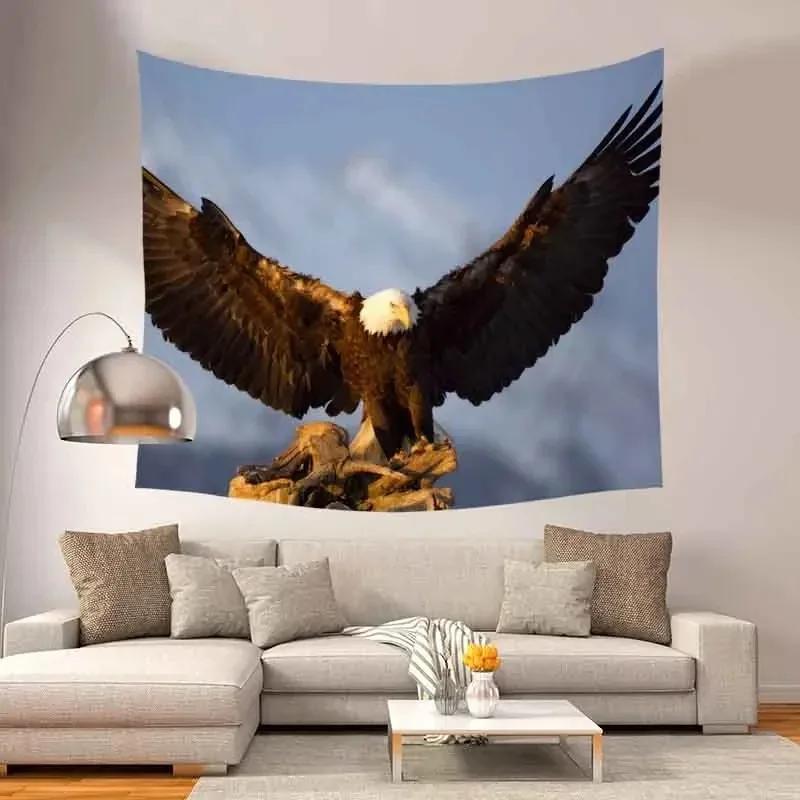 Гобелен «Летящий орел» Украшение для офиса — фото 12