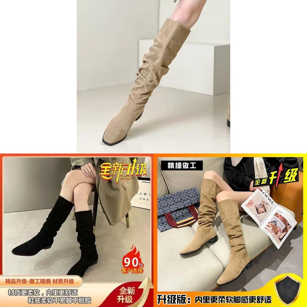Classic Womens Overtheknee Boots With Waterproof Platform For Fall Winter Wear