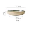 Japanese Plate Ceramic Dessert Plate Household Tableware Rice Bowl Restaurantware