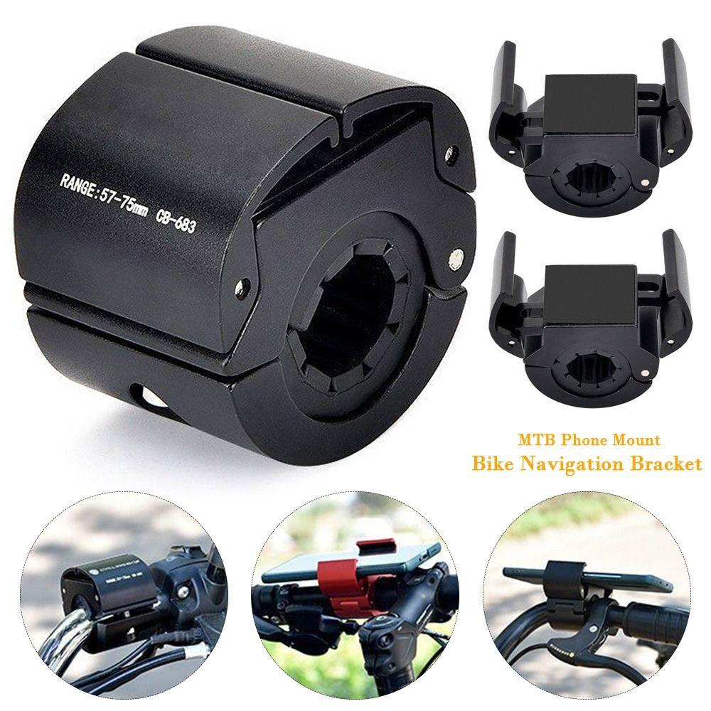 

Adjustable Hidden Phone Rack Aluminum Alloy MTB Phone Mount Bicycle Phone Holder Bike Accessories