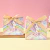 Unicorn Candy Box with Bow Gift Packaging Paper Bag Popcorn Box Unicorn Birthday Party Decor Kids Wedding Birthday Party Supply