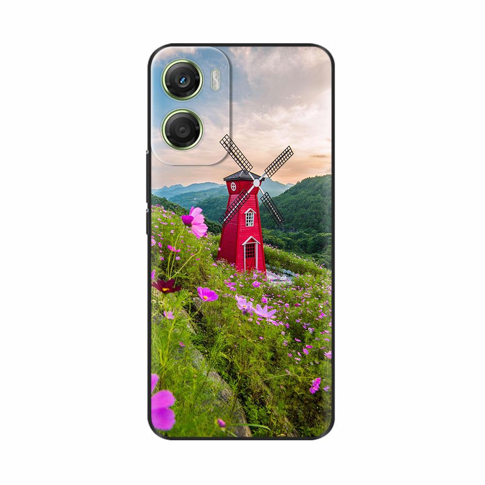 For Motorola Moto G06 Case Silicone Cute Cat Panda Fashion Flowers Love Painted Phone Case For Moto G06 Power MotoG06 Funda Capa