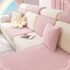 Funda elástica para asiento de sofá, Jacquard grueso, rincón de salón, cojín para sofá, funda protectora para muebles, funda trasera de sofá combinada
