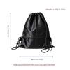 Chic Minimalist Drawstring Bag – Lightweight Shoulder Backpack for Daily Use, Beach, Shopping & Casual Outings