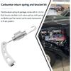 Carburetor Return Spring and Bracket Kit,Compatible with Most 5-1/8 Carburetor Necks, Includes 4708 Throttle Return Spring Bracket, 59206 Throttle