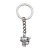 Poultry Farm Chicken Rooster Keychain for Men High Quality Initial New Year Gift Hip Hop Bag Accessory