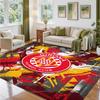 Girona FC Design Crystal Velvet Rug Soft Decorative Mat for Bedroom Entrance