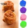 10 piezas de silicona rosa muffin galleta taza pastel hornear molde chocolate fabricante molde