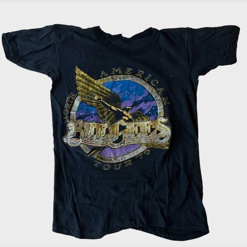 Vintage Bee Gees Band Unisex TShirt Cotton S5XL BS304 Unisex T-Shirt XXL