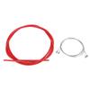 MEROCA Bicycle Shifter Cable Housing Kit Bike Brake Cable Housing Sets Bicycle Brake Line TubeRed