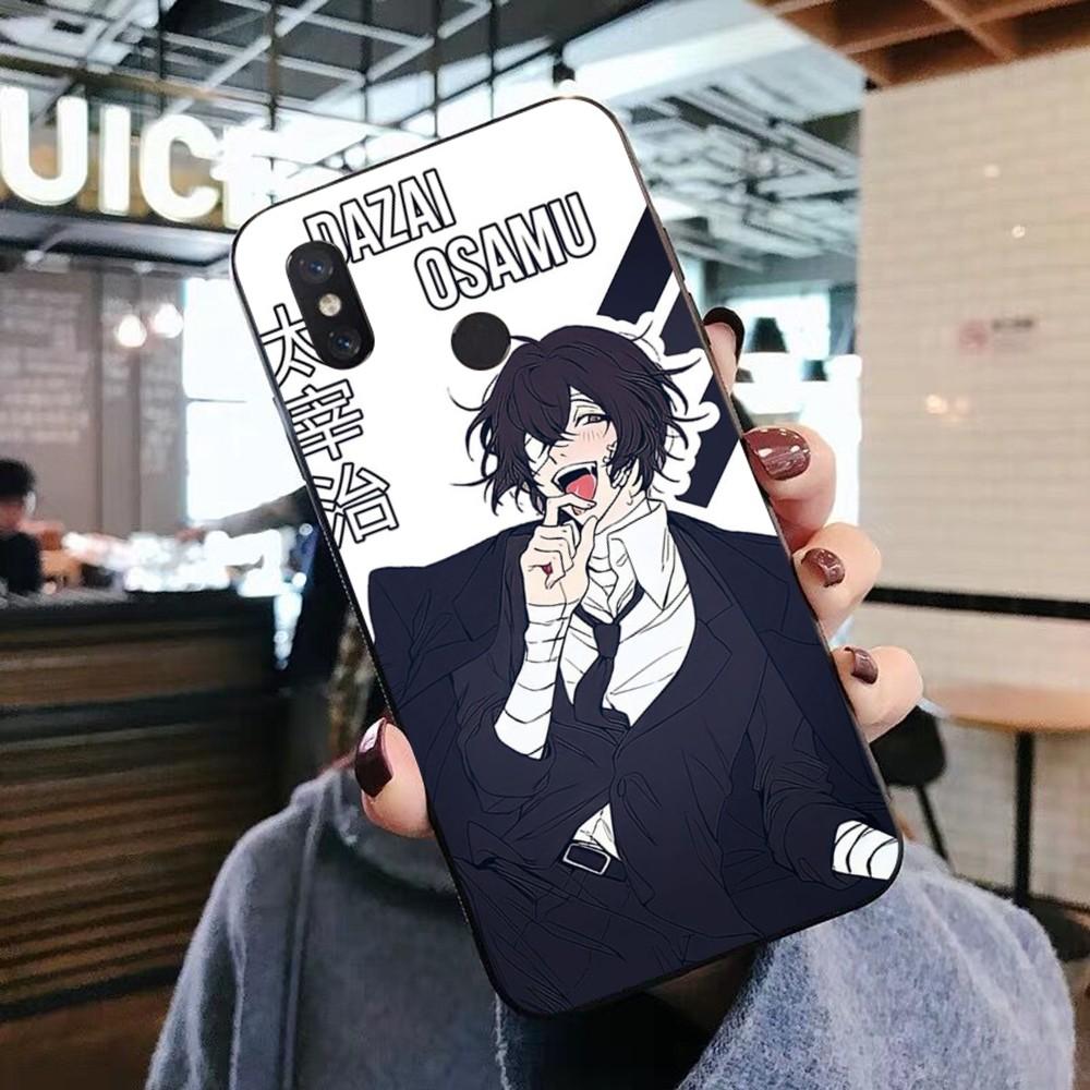 O-Osamu Anime D-Dazai Phone Case For Xiaomi Mi 5X 8 9 10 11 12 Lite Pro 10T PocoX3pro PocoM3 Note 10 Pro Lite
