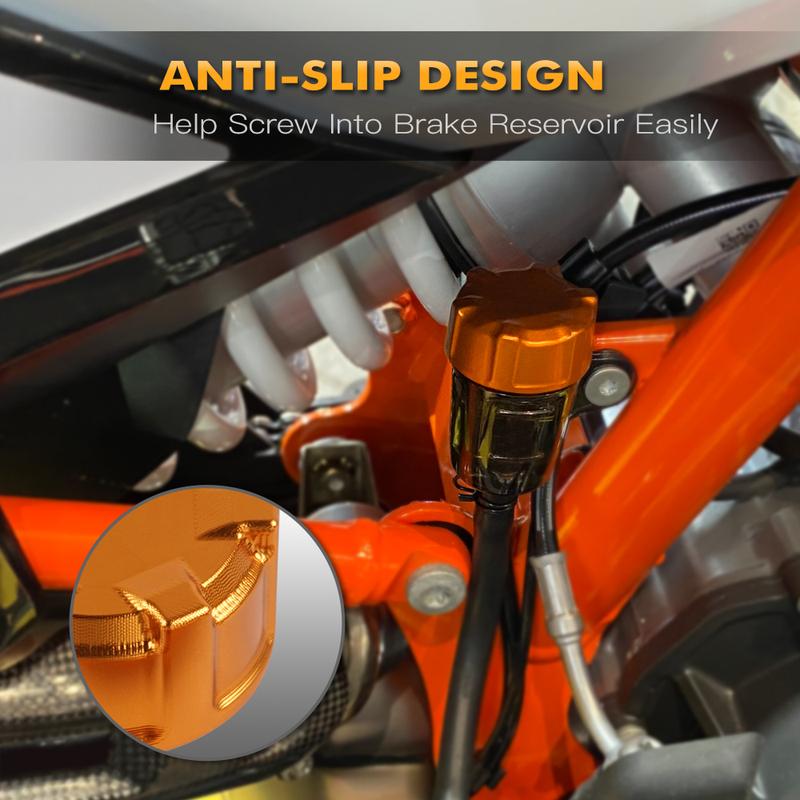 Front&Rear Brake Master Cylinder Cap Cover for KTM 790 Duke 790 Adventure/R 2018-2022 890 Duke/L 2021-2023 890 Adventure/R 2021