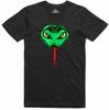 Mens T-Shirt 8 Bit Retro Pixel Art Snake Print Nature Regular Fit Cotton Top