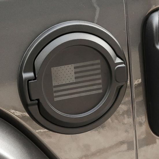 Fuel Filler Door Cover Gas Tank Cap For Jeep Wrangler JL & Unlimited 2018-2024