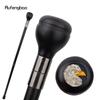 Black Resin Eagle Head Walking Cane Fashion Decorative Steel Stick Gentleman Elegant Cosplay Cane Knob Crosier 94cm