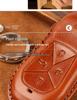 Genuine Leather Car Key Case for Xpeng P7, G3i, P5 - Handmade Cowhide High-End Retro Keychain Cover