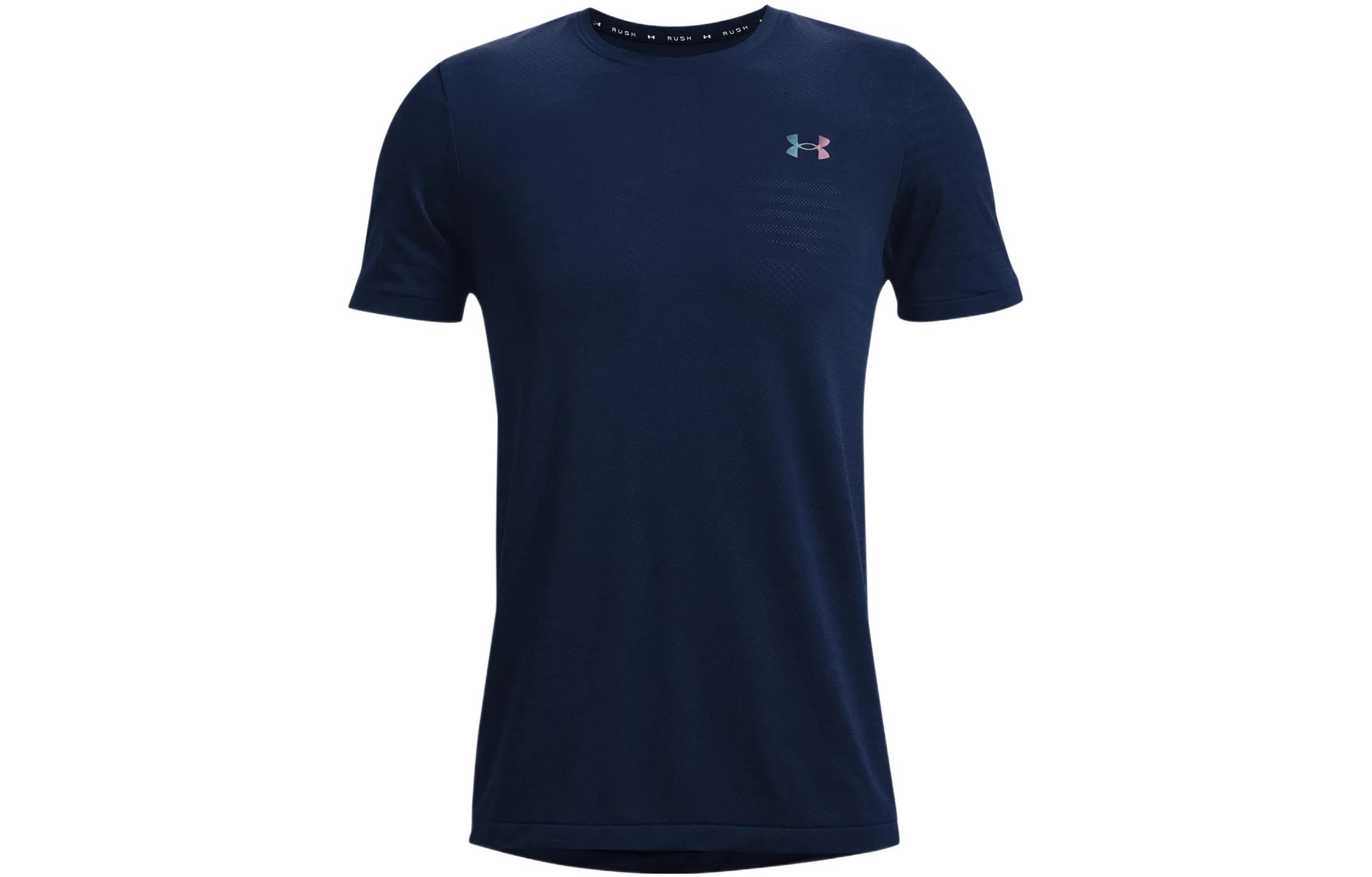 Under Armour RUSH T Shirt Men s Collegiate Blue 1370441-408 S
