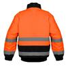 High Visibility Padded Work Jacket Orange Size Xl - T N81-711-Xl