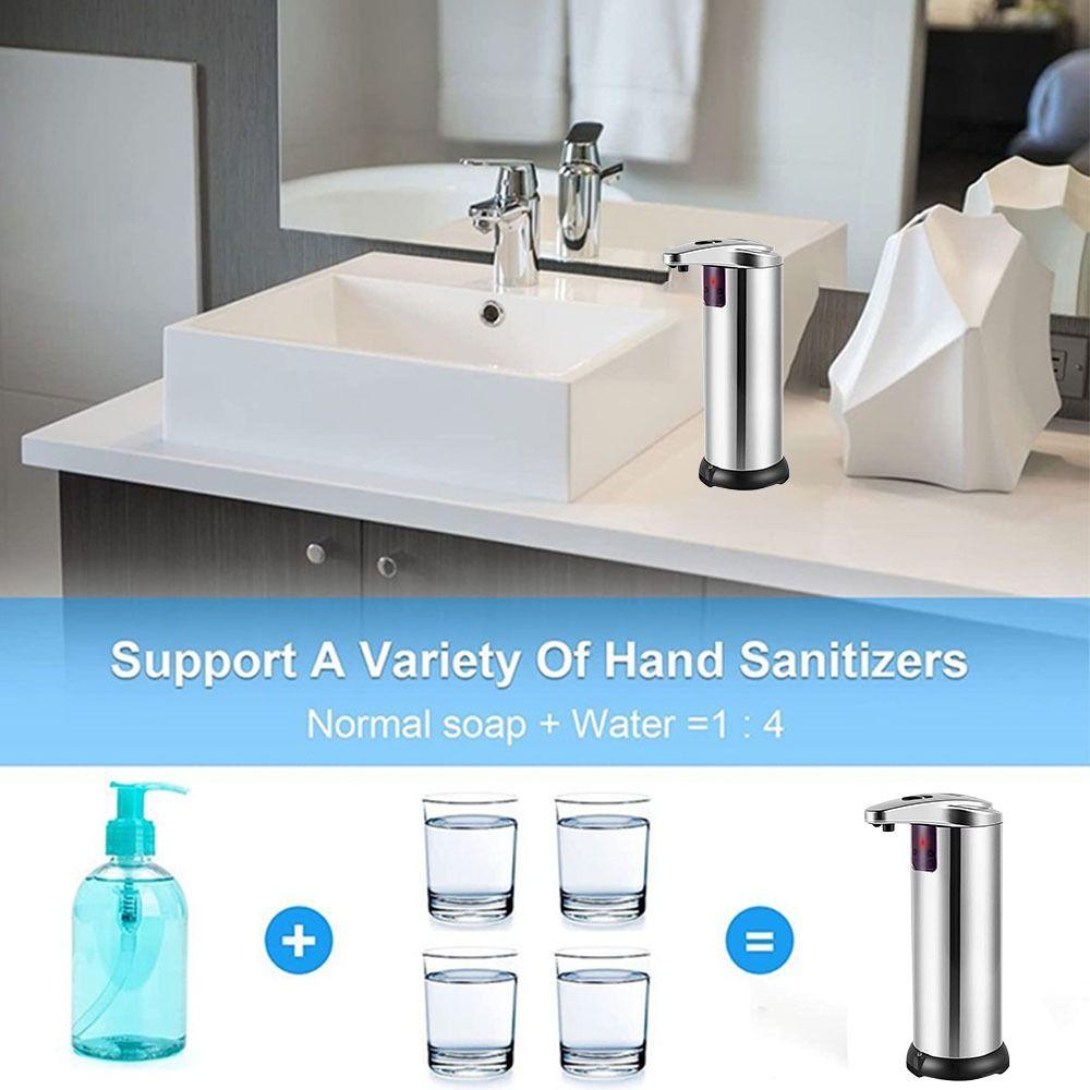 Large Capacity Automatic Soap Dispenser Touchless Intelligent Liquid Soaps Container  Kitchen Use