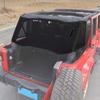 Car Rear Trunk Sunshade Mesh Sunscreen Cover for Jeep Wrangler JK 4-Door Version Exterior Accessories, UV Protection