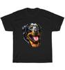 Rottweiler Dog Portrait T-shirt