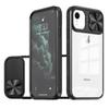 Slide Camera Lens Protection Phone Case For iPhone 17 16 15 14 12 11 13 Pro Max XR Soft Liquid Silicone Shockproof Clear Cover