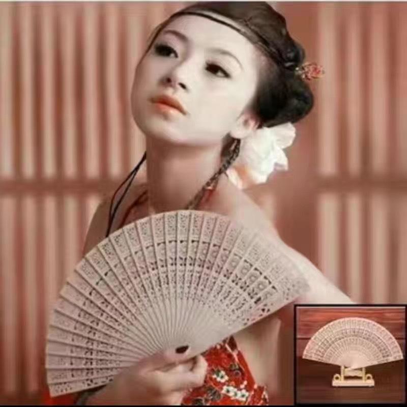 New Chinese Style Bride Folding Fan Bouquet for Engagement or Robe Accessory