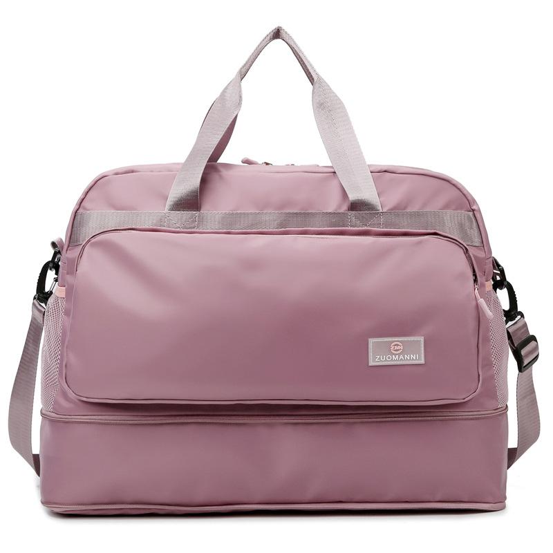 Short-distance Business Trip Oblique Span Travel Bag Portable Pull Rod Luggage Bag Large-capacity School Storage Bag