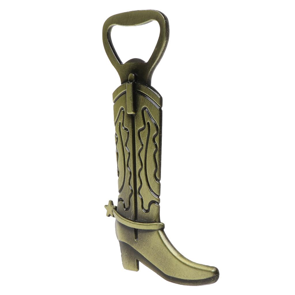 Just Hitched Cowboy Boot Bottle Opener Western Birthday Wedding Favor Party Cute