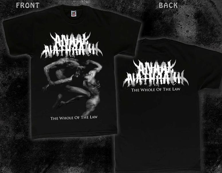US Size Metal Tee – Anaal Nathrakh The Whole of the Law DTG Shirt