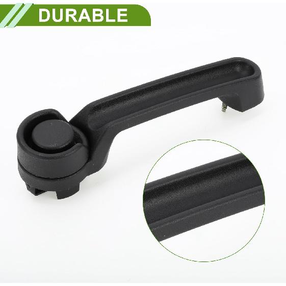 No.55395410AH Tailgate Handle Replacement for Jeep Wrangler 2007-2017 Black Rear ABS 1 Pc