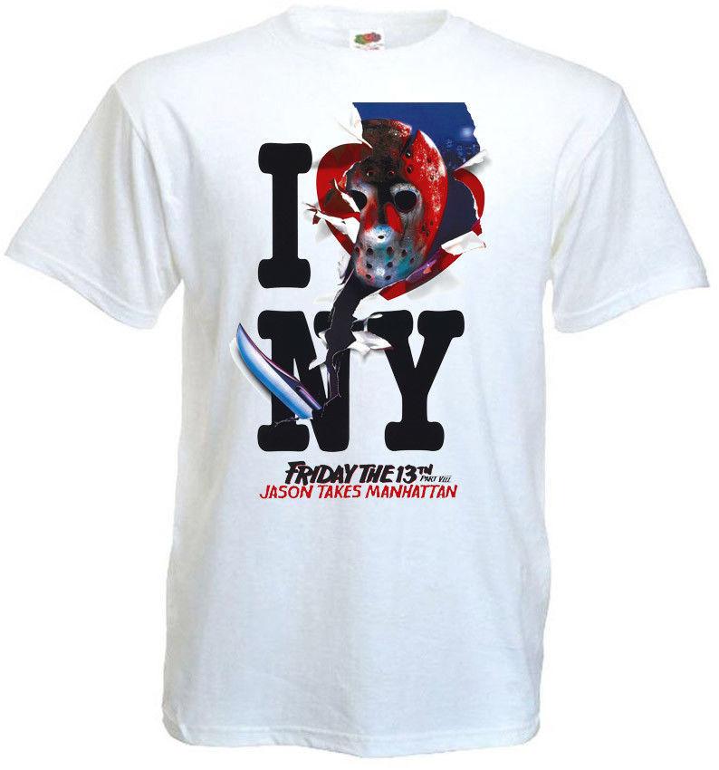 Friday The 13th v6 T-shirt white movie poster all sizes S5XL XL