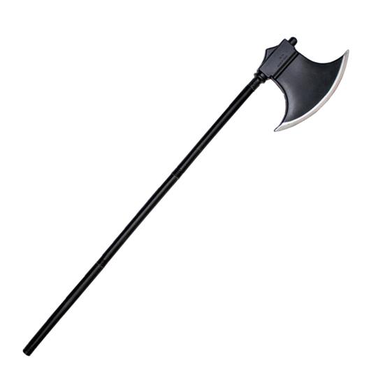 Halloween Weapon Prop Realistic 3-Section Handle Costume Accessories Comfortable Grip Cosplay Supplies Large Halloween Demon Scythe Sickle Axe Prop