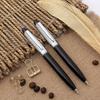 Metal Caving 1.0 Business Advertising Gift Rotating Custom Printed Logo Parker Oil Ballpoint Pen