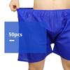 Mens Shorts, Nonwoven Breathable Panties Adjustable Professional for Male Salon Home Tanning