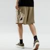 Anta Pure Color Casual Loose Five-Point Shorts Men Bottoms Khaki 172228502-1