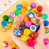 20Pcs 32Mm Rubber Bouncy Balls For Kids Mixed Pattern Party Favors Classroom Carnival Prizes Birthdays Gifts Balle Rebondissante
