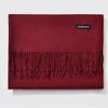 2024 Autumn/Winter Women's Solid Color Faux Cashmere Shawl & Snood Scarf Set