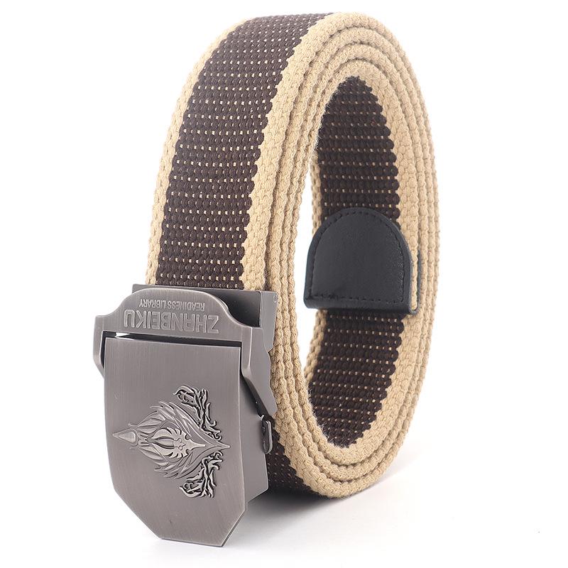 Ζώνη Κανβά με Λογότυπο Warcraft: Unisex Εξωτερική Καθημερινή Τακτική Ζώνη από Κράμα