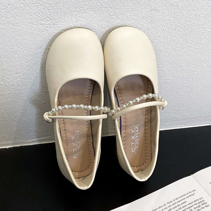 

Поздний вечерний бриз нежные туфли толстый каблук одинарные туфли женские новые летние туфли Мэри Джейн с юбками мягкая подошва туфли-бини 40 бежевый