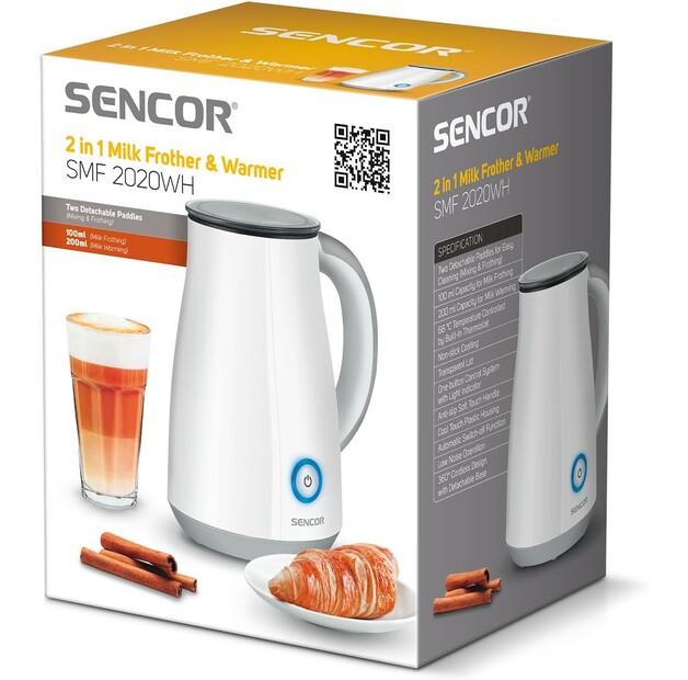 Вспениватель молока Sencor SMF 2020 WH elektrischer