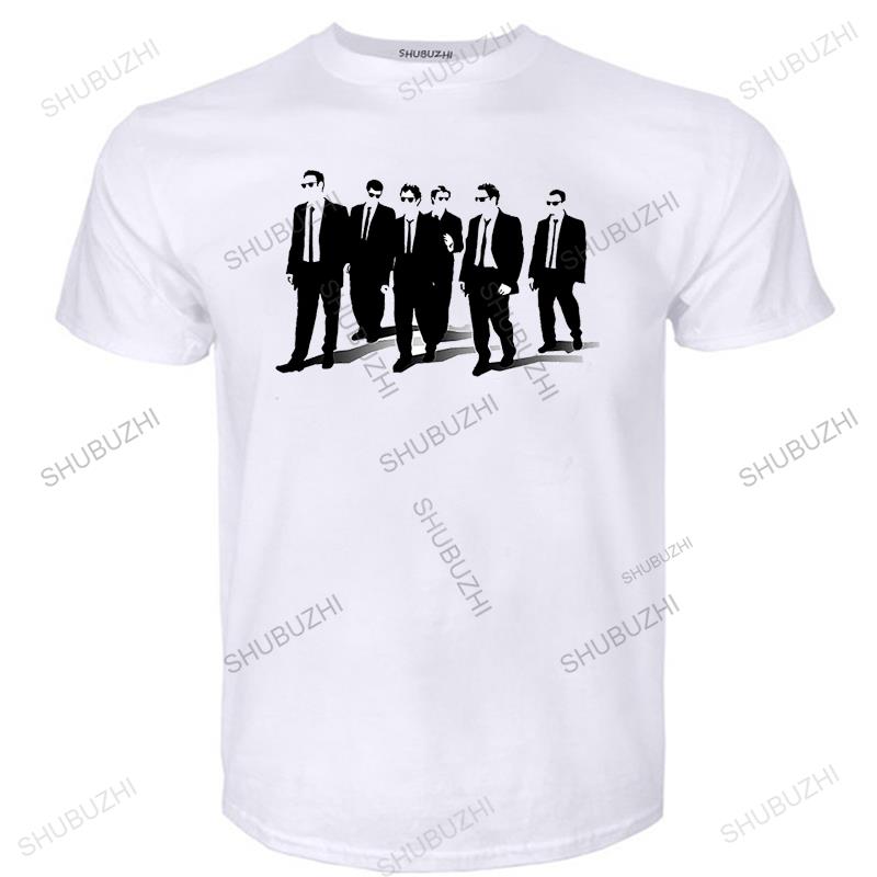 Homme t shirt summer men high quality tshirt Reservoir Dogs Quentin Tarantino Design unisex brand teeshirt vintage short sleeve S
